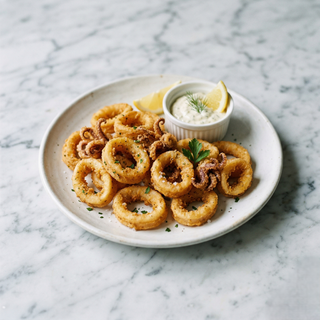 Golden Fried Calamari