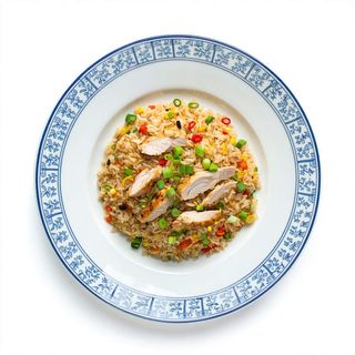 Menú Infantil ARROZ FRITO  DE POLLO