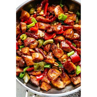 Kung Pao Chicken, Dry/Gravy