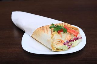 Kanapka z baba ghanouz