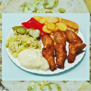 Meniu aripioare usor picante