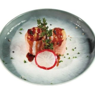 139. Gunkan de huevo cordoniz (2 pzs.)