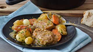 Lungić na žaru s prilogom