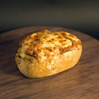 Papa Asada Boloñesa