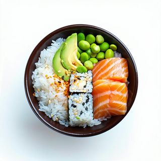 C6. Poke bowl salmone