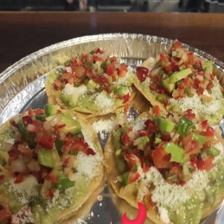 Tostadas de guacamole (4 uds.)