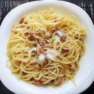 Espaguetis Carbonara