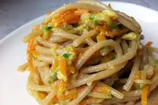 Spaghetti integrali alle verdure