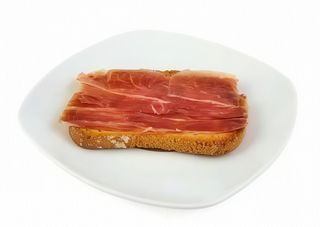 Bocata con jamón serrano