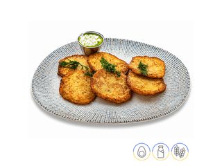 Deruny con crema de yougur (280/50g)