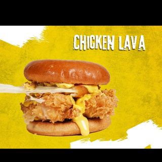 CHICKEN LAVA BURGER **MENU **