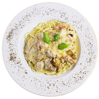 Pasta sa piletinom u kari sosu