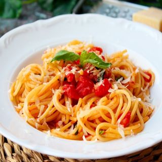 Espaguetis A La Napolitana