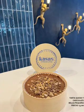 Tarta Queso Y Chocolate Belga (2-3 Porciones)