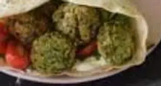 Piadina falafel
