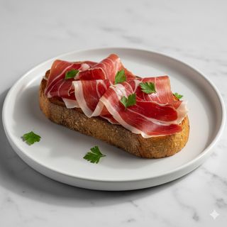 Tostada De Jamón Serrano