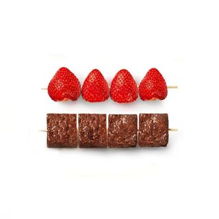 Brochettes de Fruits et autres Délices au Chocolat