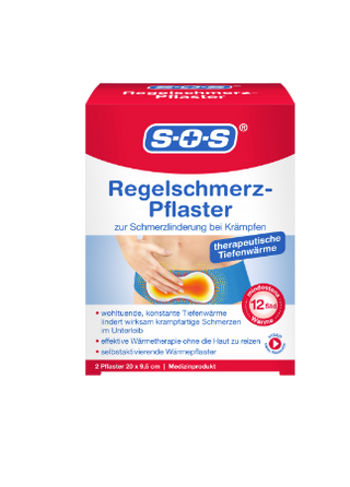 სოს - პლასტირი მენსტრუალური ტკივილის 20X9,5სმ 0199 #2