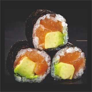 206 maki salmon y aguacate 8und
