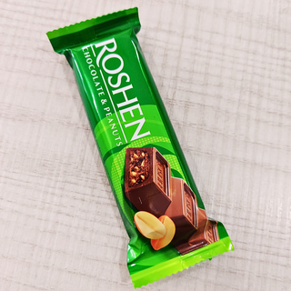 Roshen chocolate con nueces