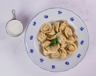 Пельмени с говядиной и курицей(270гр