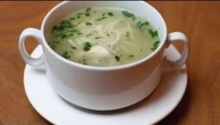 Домашняя суп лапша