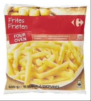 Patatas Fritas Clásicas Carrefour 600 Gr.