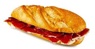 Bocadillo de jamón ibérico