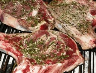 Costeletas de vitela