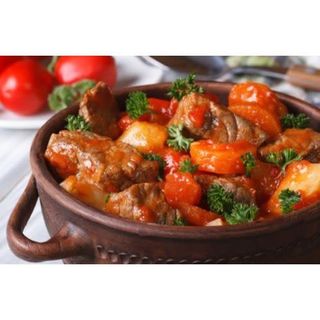 Ternera Con Salsa Picante