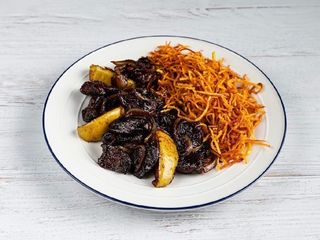 Куряча печінка з яблуками (380g)