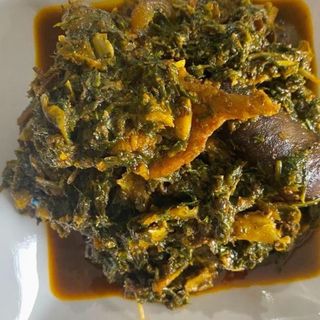 Vegetable Soup With Eba