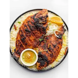 Tilapia whole wet fry /Ugali veggies