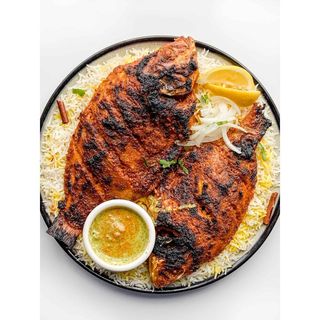 Tilapia whole wet fry /Ugali veggies