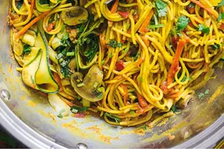 Esparguete Vegetariana
