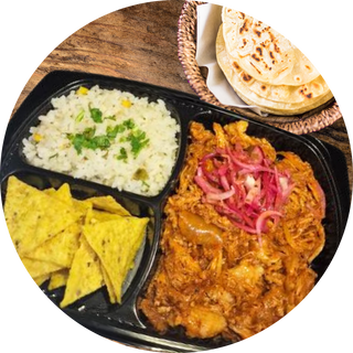 Cochinita pibil taquería