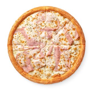 Pizza De Jamón Y Queso (Familiar)