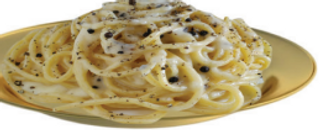Tonnarelli cacio e pepe