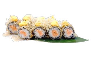 Hosso salmone fritto - 8 pezzi