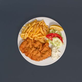 Bečka šnicla velika porcija