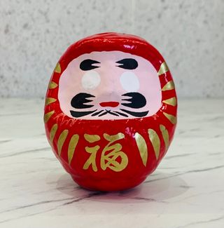 Daruma Mediano Rojo - Suerte
