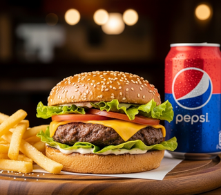 Menù baby hamburger