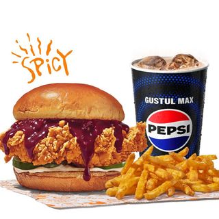 Sweet Heat Sandwich Large Meal