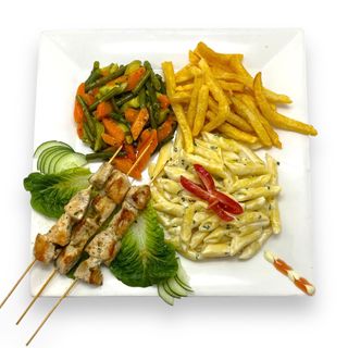Plat Brochettes Poulet