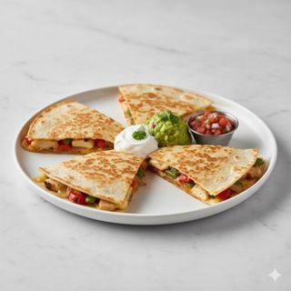 Chicken Fajitas Quesadilla