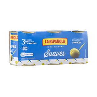 La Española Suaves Aceitunas 3 Lata (120 G.)