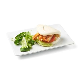 40 - Guo Bao con pollo y salsa teriyaki