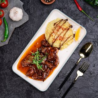 Хрустящяя курица в кисло-сладком соусе