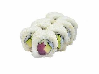 №445 Каліфорнія з тунцем в кунжуті (200g)