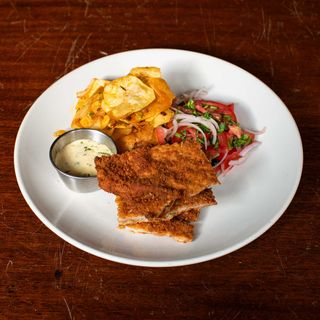 Pork Schnitzel- Hunter Style